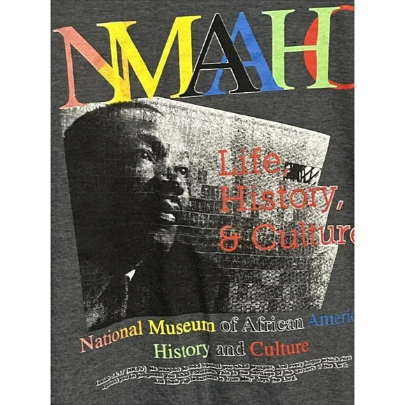 NMAAHC AFRICAN-AMERICAN HISTORY & CULTURE MUSEUM XL/SHIRT MARTIN LUTHER KING JR - Picture 1 of 9